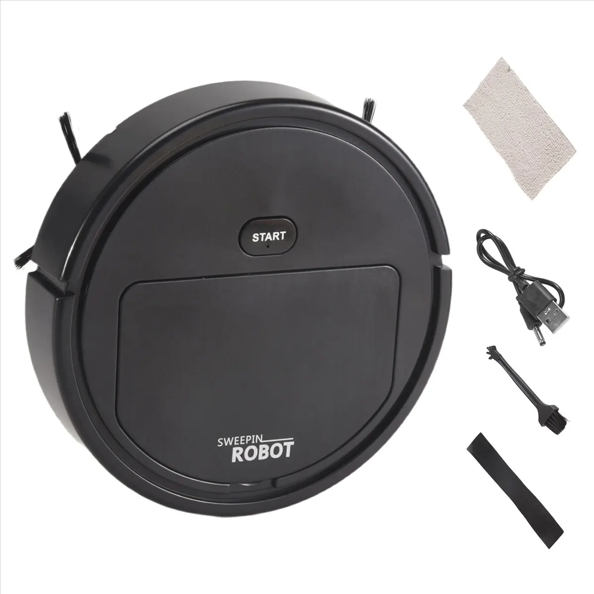 

AA97 Умный робот-пылесос Бытовая уборная машина Автоматический пылесос, черный