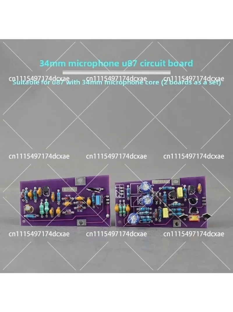 Large Diaphragm 48V Replacement Microphone Circuit Board for DIY Repair Upgrade Studio Recording