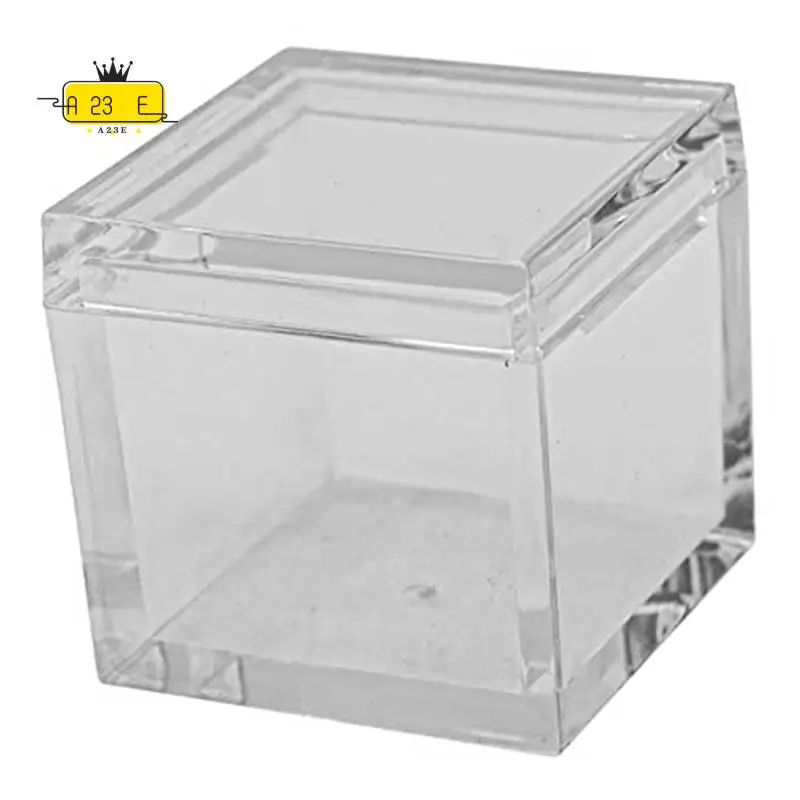

A23E-10Pcs Acrylic Box Trays For Elements Cubes Clear Case Periodic Table Bracket For Elements Collections