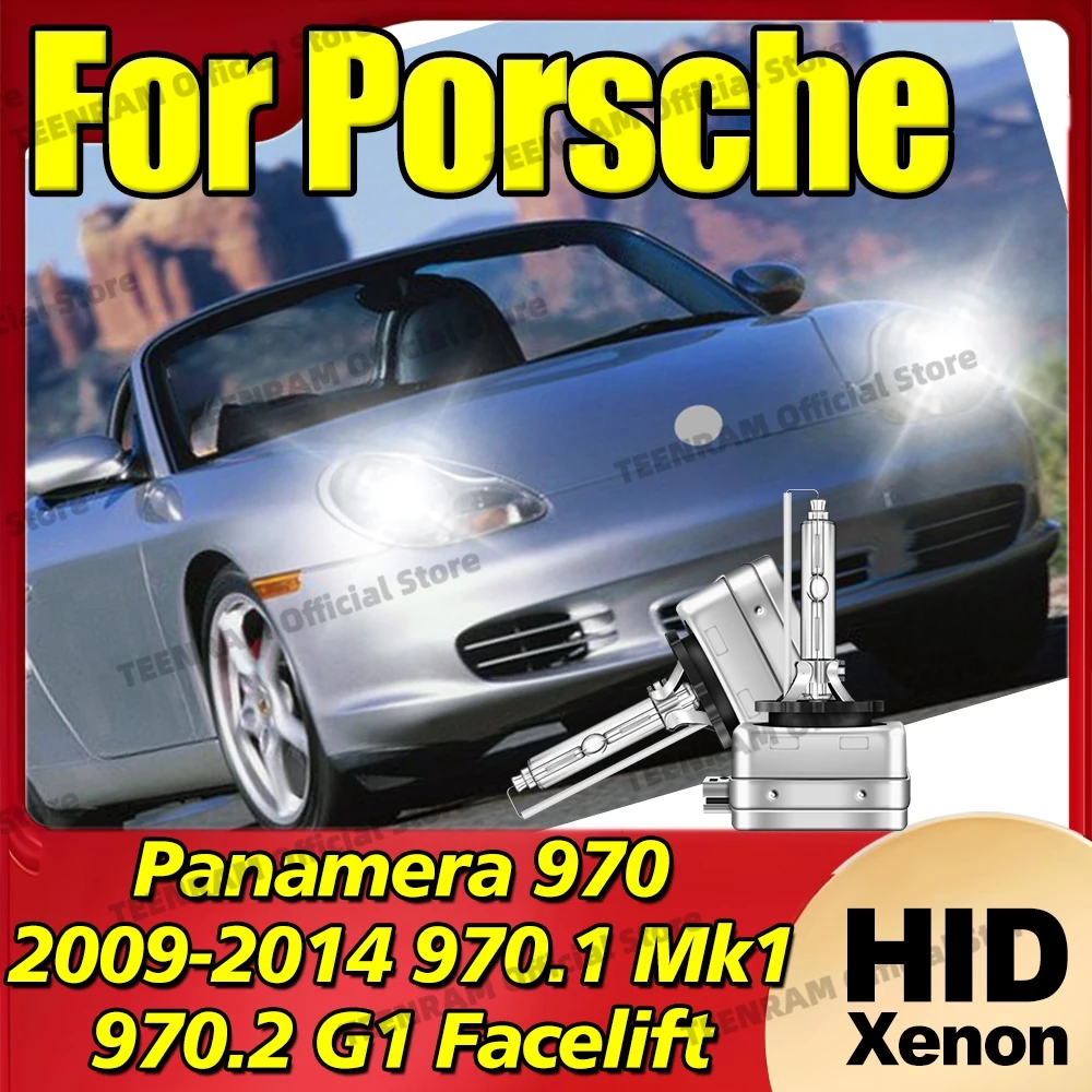 

2x Car Headlights 35W HID Xenon D1S D1 Bulbs 6000K 8000K 10000K For Porsche Panamera 970 2009-2014 970.1 Mk1 970.2 G1 Facelift