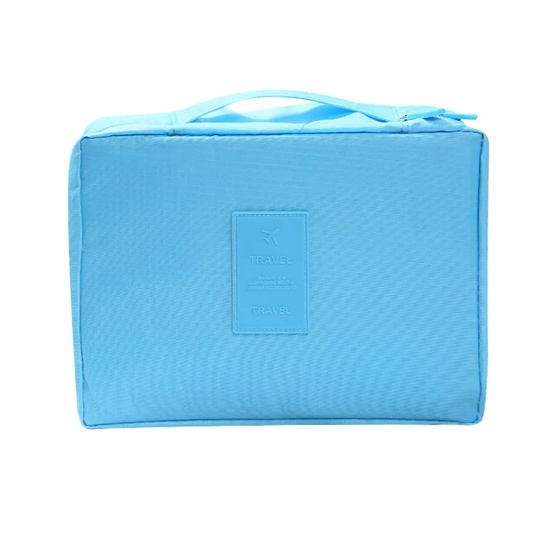 فتاة جديدة حقيبة مستحضرات تجميل الترفيه السفر سعة كبيرة حقيبة غسيل تخزين مستحضرات التجميل أكياس حزمة متعددة الوظائف للمرأة