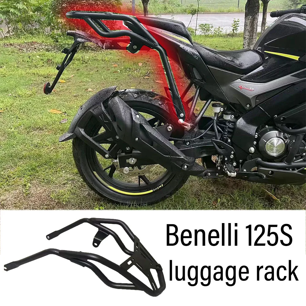 

NEW Benelli 125S 125-S S125 Rear Seat Rack Bracket Luggage Carrier Cargo Shelf Support For Benelli 125S 125-S S125