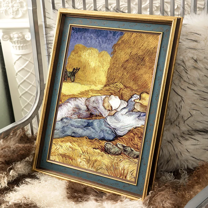 European A4 Photo Frame Creative Tabletop Retro High-grade Frame for 6 7 8 10inch Picture Wedding Photos Frame Home Decor