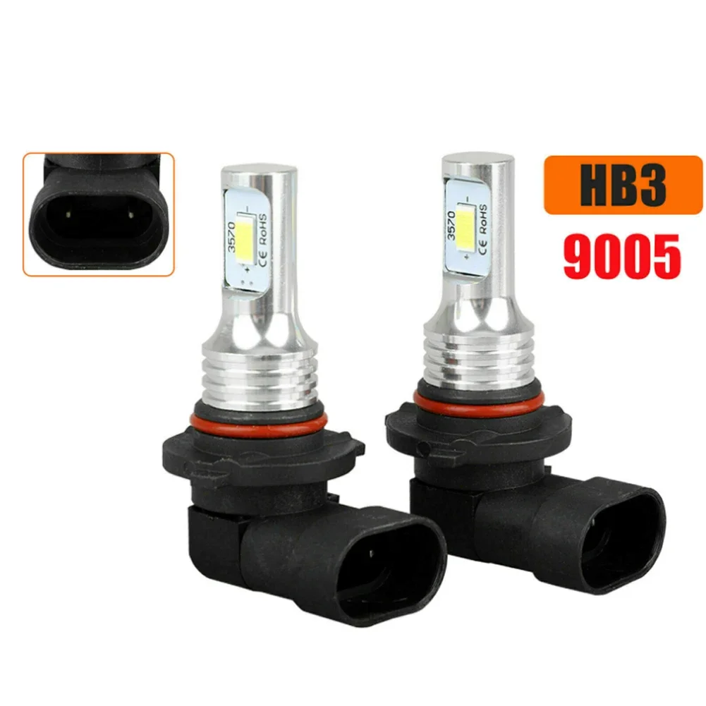 

2PCS LED Headlight Bulb For Can-Am Renegade 1000 500 800 800R Super Commander Max 1000 Maverick MAX Outlander HB3 White Light