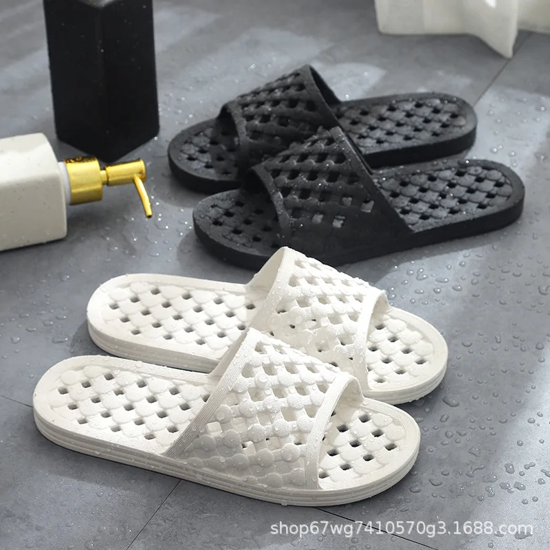 

Soft for hotel and guesthouse bathtubs men's breathable leaky toilet slippers home use for bathing women