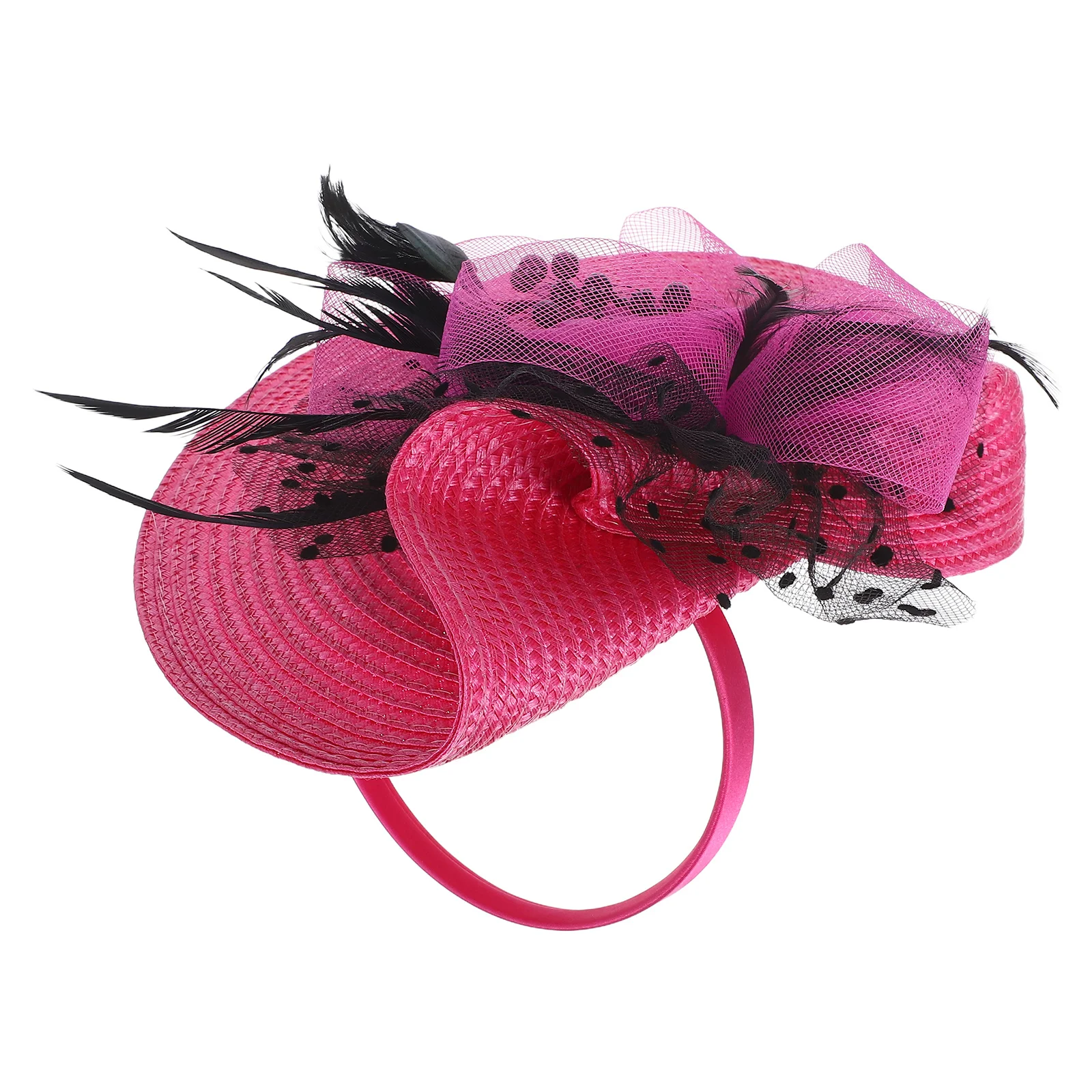 

Hat Banquet Headdress Elegant Headpiece Flower Hats for Women Flapper