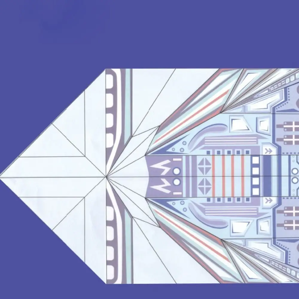 

32 листа для 3D-оригами ​ Набор для оригами: бумажные самолетики, цветная бумага ручной работы, классический набор для творчества, набор для складывания из бумаги