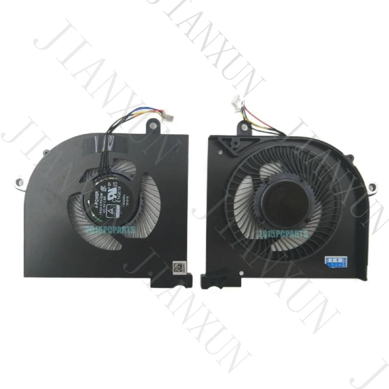 A+New For MSI GS65 GS65VR MS-16Q2 CPU Cooling Fan | P/N 16Q2-CPU-CW BS5005HS-U3I | 4‑Pin PWM 5V 0.5A Replacement