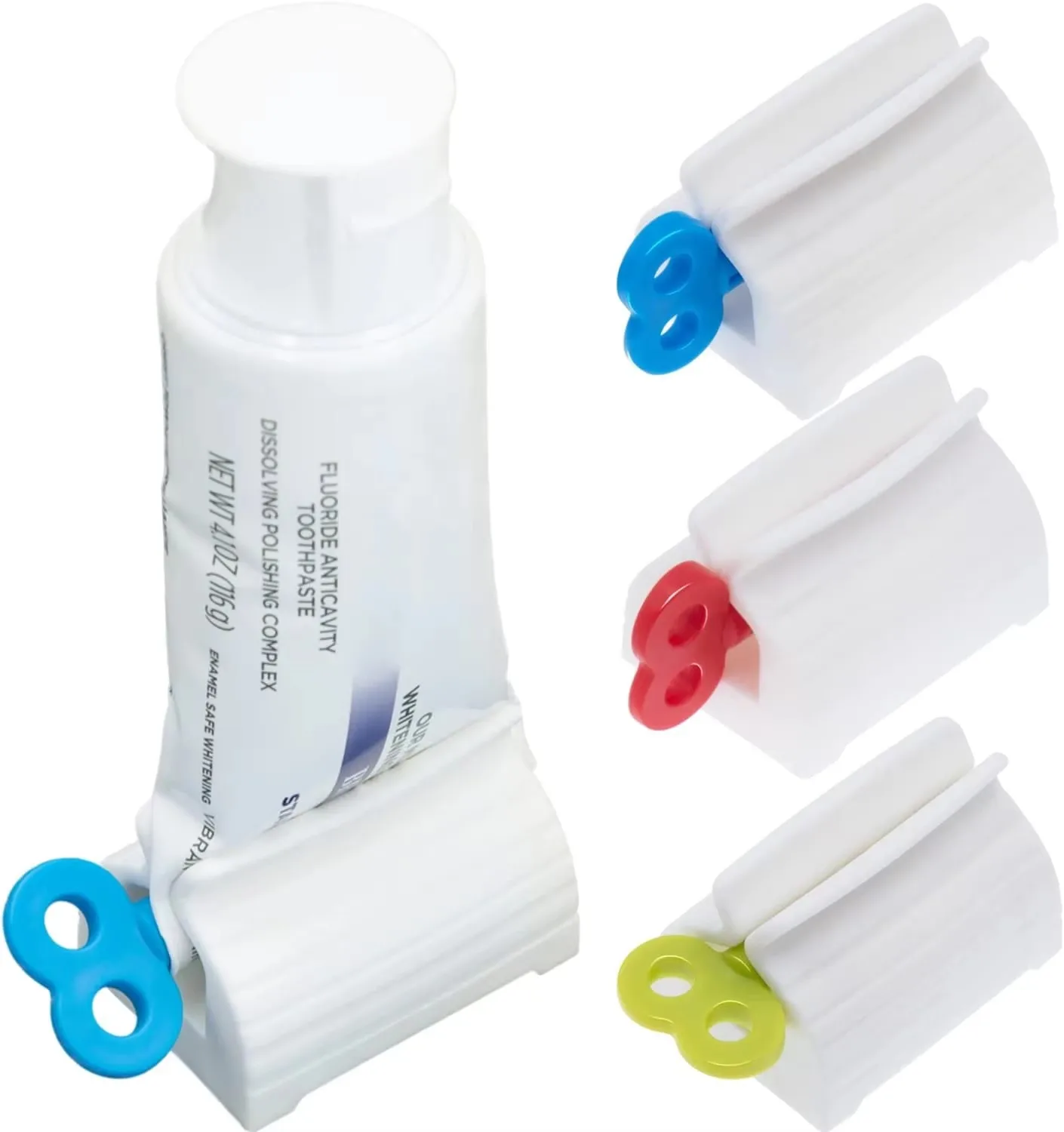 1-3pcs Rolling Toothpaste Squeezer Lazy Man Shampoo Manual Toothpaste Clip Manual Toothpaste Versatile Facial Cleanser Squeezer
