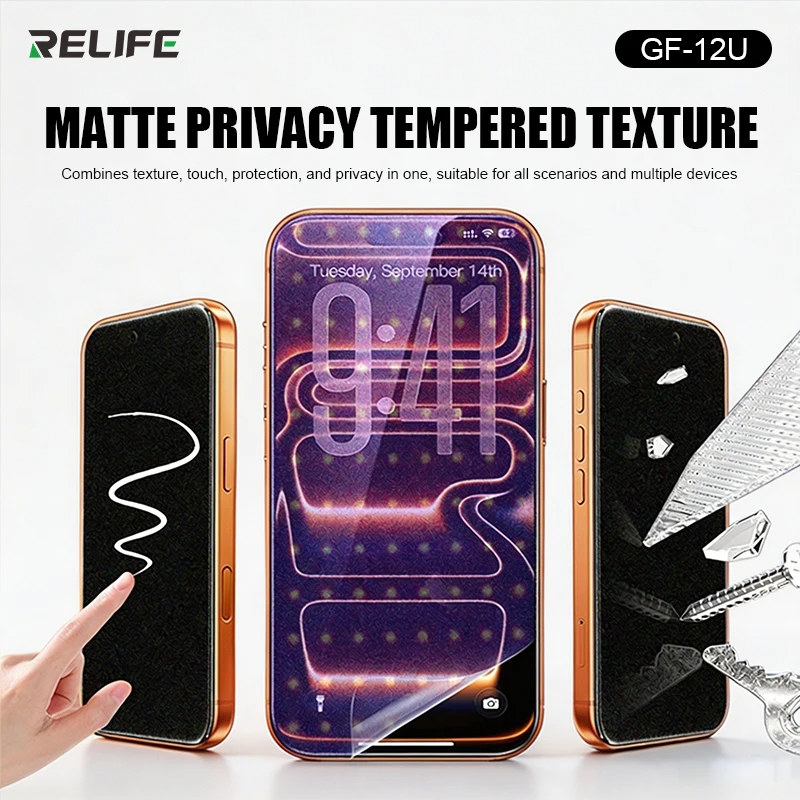 relife-25pcs-gf-12u-film-de-confidentialite-mat-uv-trempe-a-texture-epaisse-adapte-aux-telephones-montres-connectees-et-appareils-photo