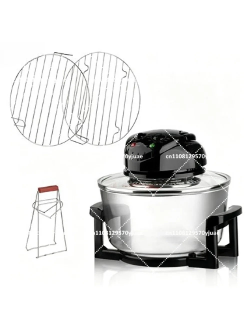 Household Multifunctional Large 12L Electric Air Fryer, Automatic Fried Chicken, Oil-Free Healthy Cooking
