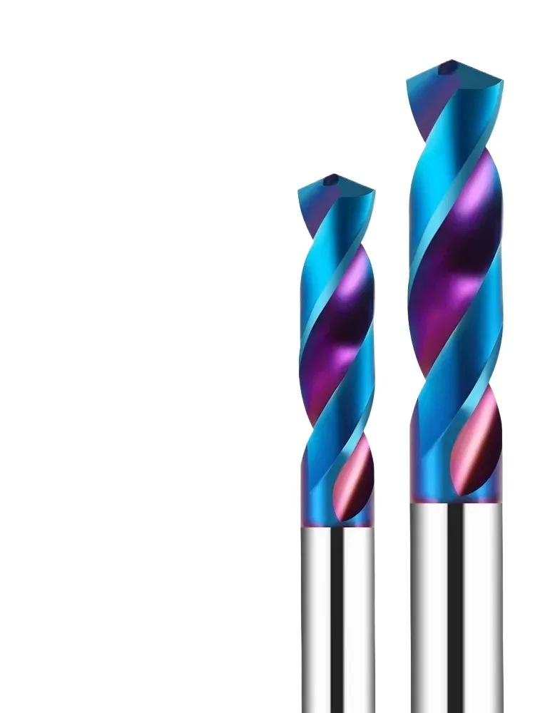 

65 ° Сверло из вольфрамовой стали, сверхтверде спиральное сверло, сверло для сверления отверстий из стали высокой твердости