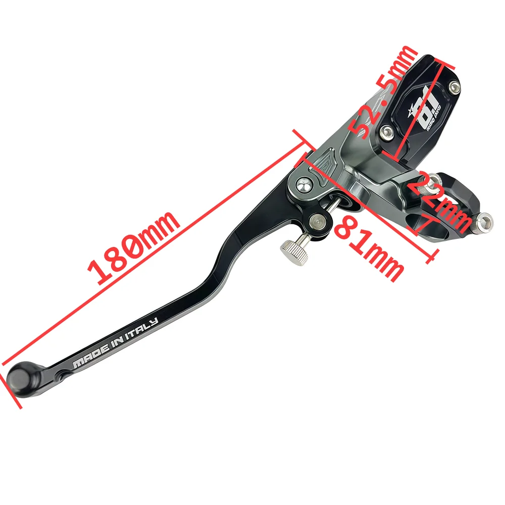 العالمي 12.7 مللي متر قابض هيدروليكي أسطوانة رئيسية رافعة الجمعية باستخدام الحاسب الآلي بأكسيد لتعديل مقود الدراجة النارية 7/8 بوصة