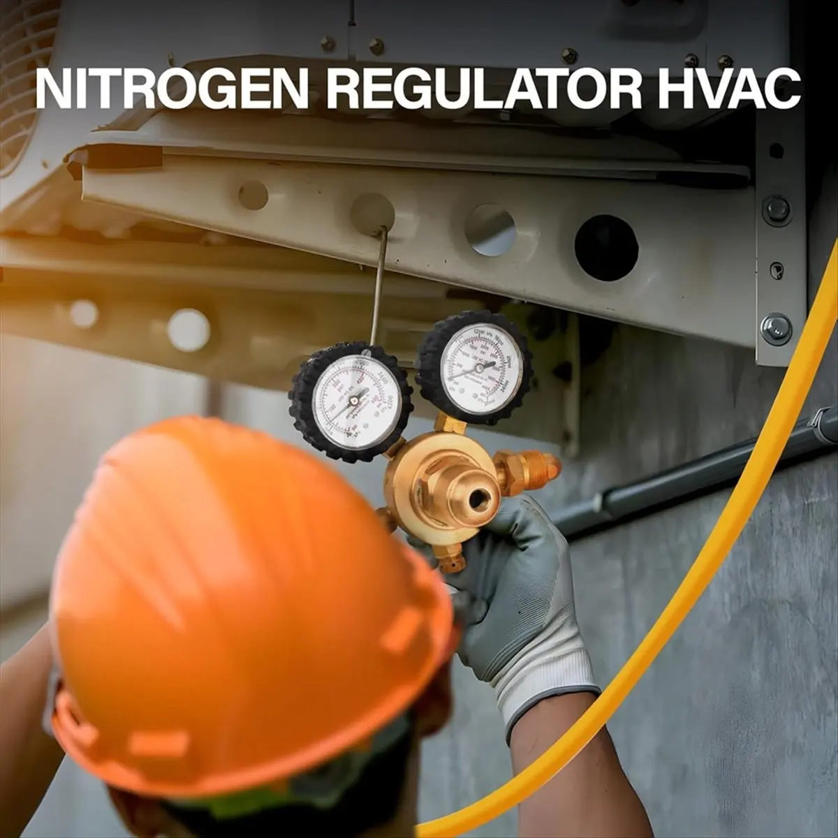 ab09-nitrogen-regulator-with-0-600-psi-delivery-pressurehose-cga580-inlet-connection-and-1-4in-male-flare-outlet-connection