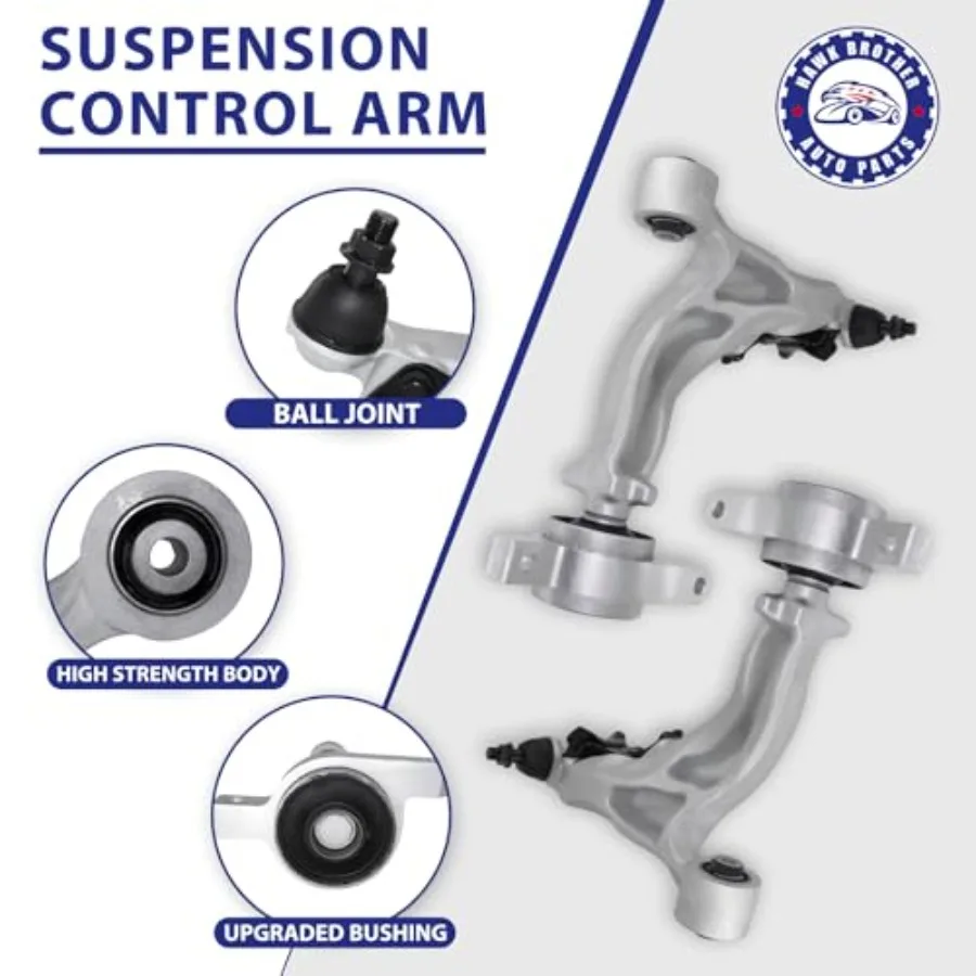 Brazo de control inferior delantero con casquillo de rótula LH RH reemplazo del conjunto lateral para 201415 1722 Infiniti Q60 1417 QX50 1422 Q50 20