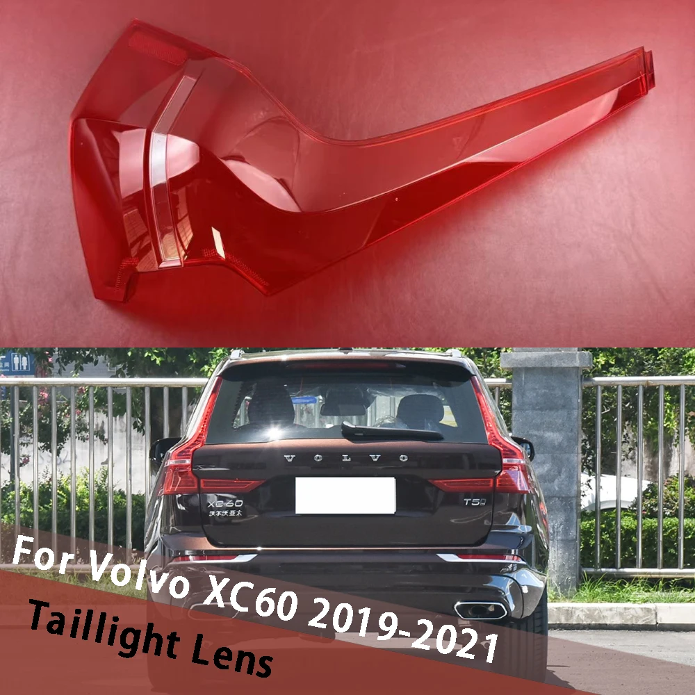 

For Volvo XC60 2019 2020 2021 Taillamp Housing Transparent Cover Taillight Shell Lens Replace Original Lampshade Lampcover