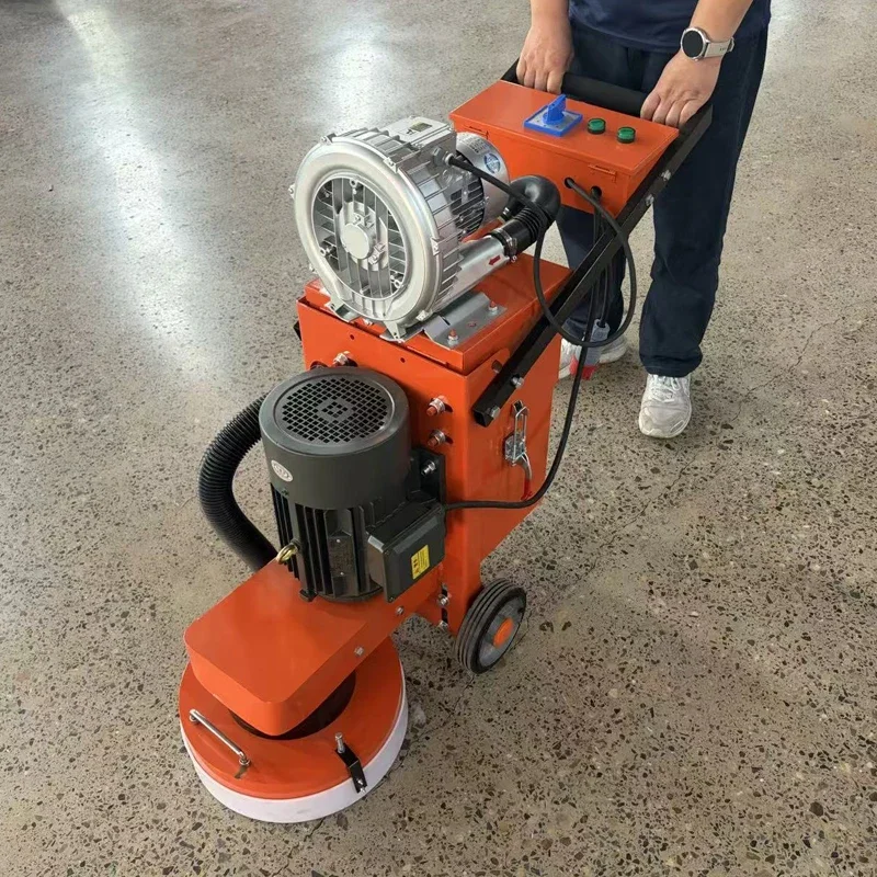 220V Grinding Machine Concrete Floor Grinder Concrete Polishing Machine Terrazzo Floor Grinding Equipment Concrete Grinder Floor