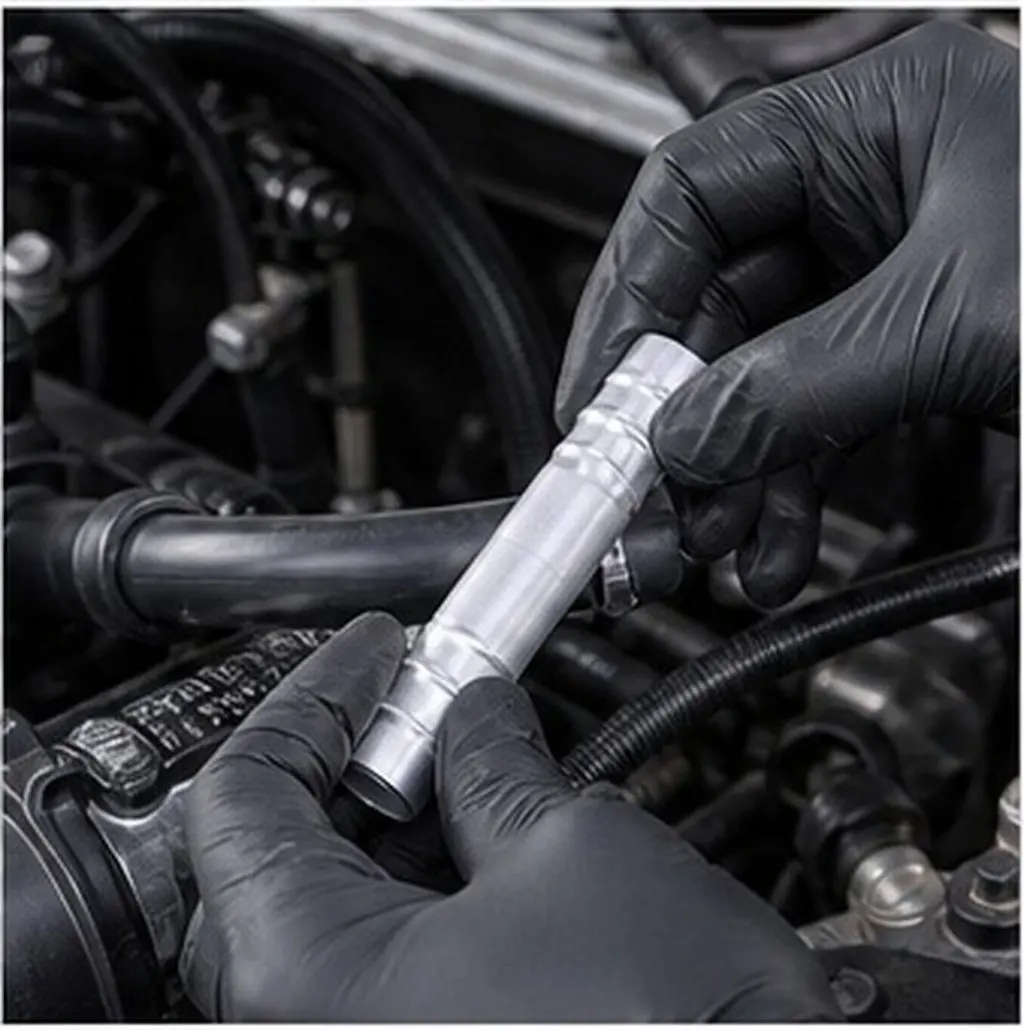 10Pcs Automotive Air Conditioning Connection Quick Disconnect Tool Kit 11Mm Professional Fuel Radiator Heater Hose Repair Set