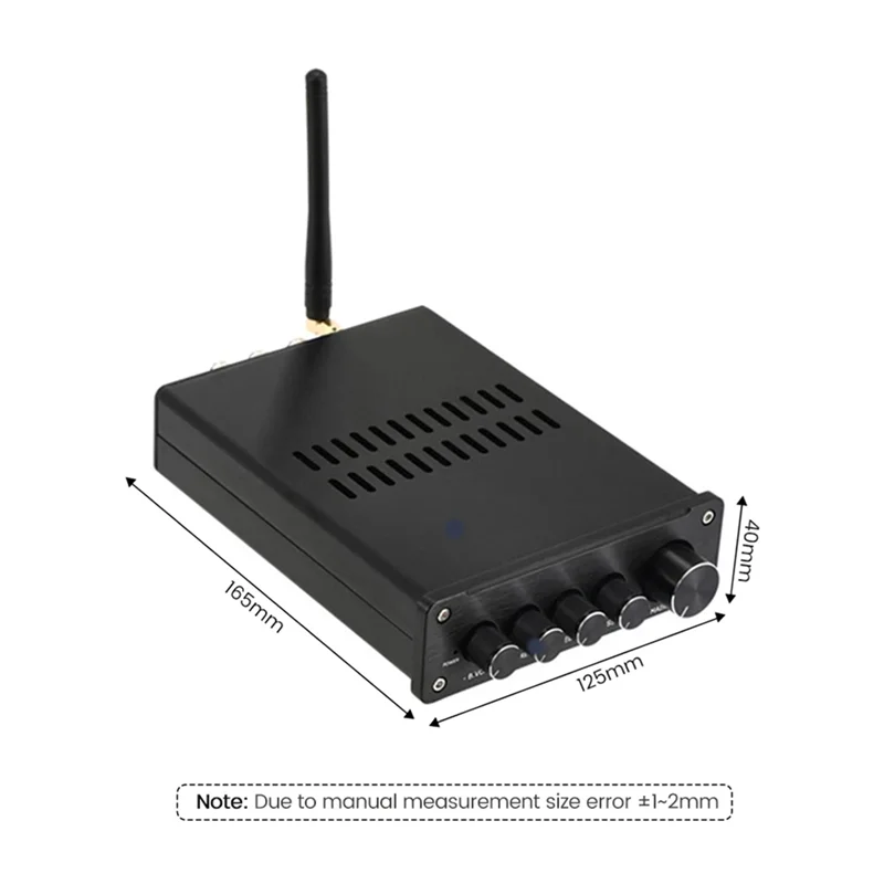 TPA3255 Bluetooth 5,1 PCM5102 Decoder HIFI Audio Power Verstärker Amplificador Lautsprecher Sound 300Wx2 + 600W