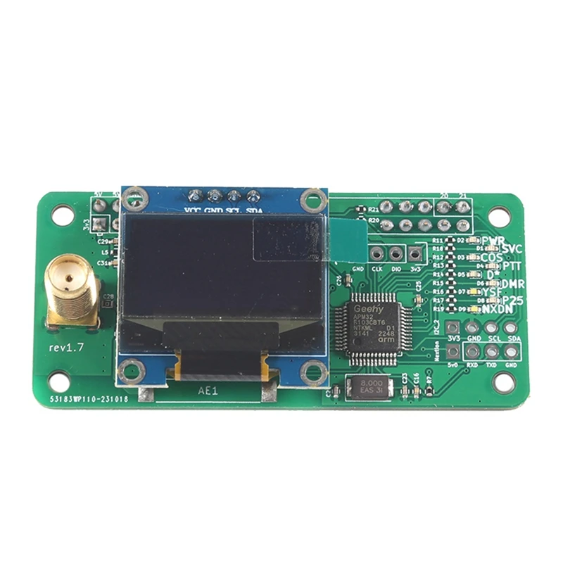 Pièces multifonctions pour Raspberry Pi Rainbow, point d'accès OLED MMDVM DMR P25 YSF, bricolage, questionadt