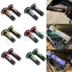 Elektrik kir arazi motosikleti Motocross Enduro motosiklet aksesuar kauçuk kolu promotocross Pro konik jel fren el kavrama modifiye parçaları