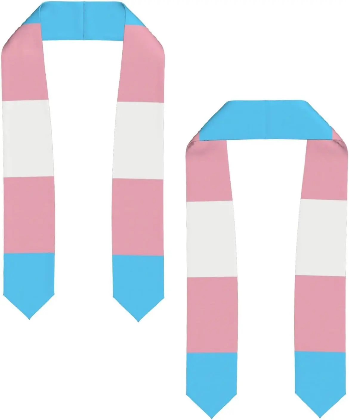 Genderqueer Pride Flag Graduation Shawl Stole Scarf 36 * 5.1 Inches Graduate Honor Stole Class Of Graduation Sash