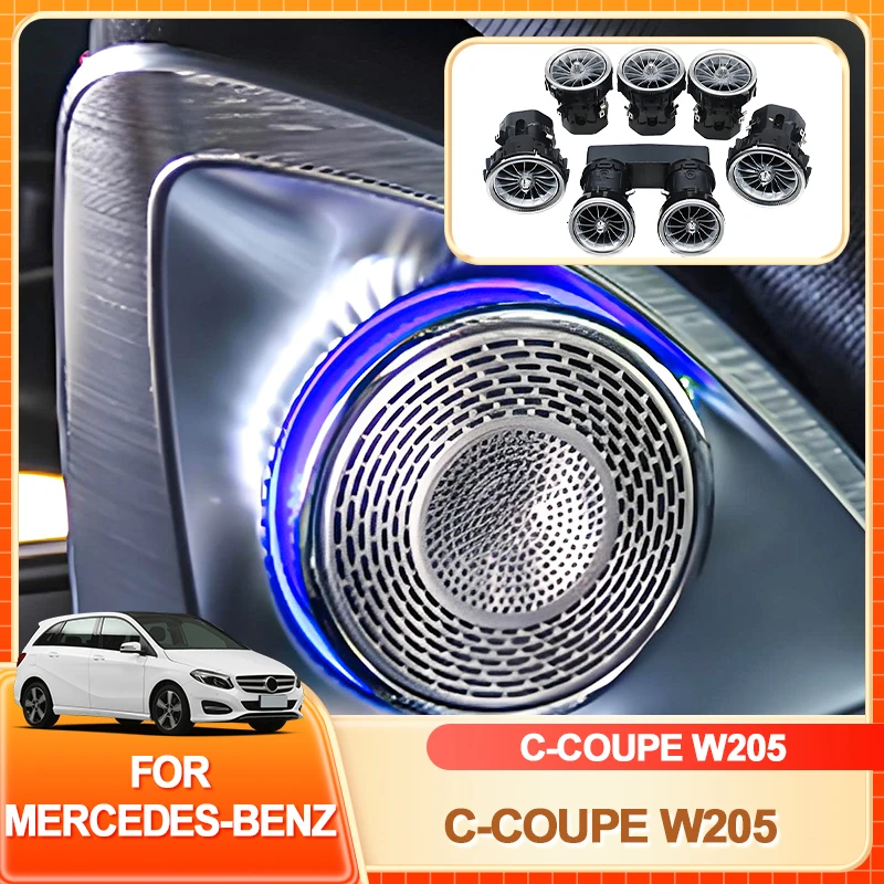 

Interior Stickers Ambient Light 3/64 Colors For Mercedes-Benz C-Coupe W205 Car Accessories Interiors LED Vents Speaker Decorati