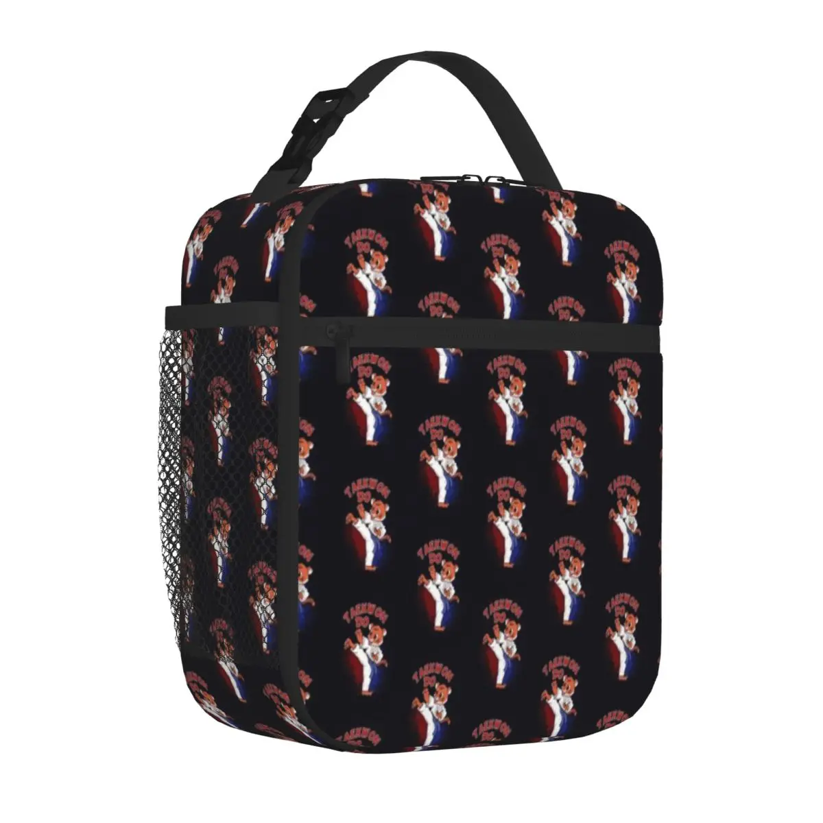 Hot Sale Taekwon-Do Tiger - Children Kids TKD Ruffled Work Lunch Bag Urban Commute Lunch Box Bag