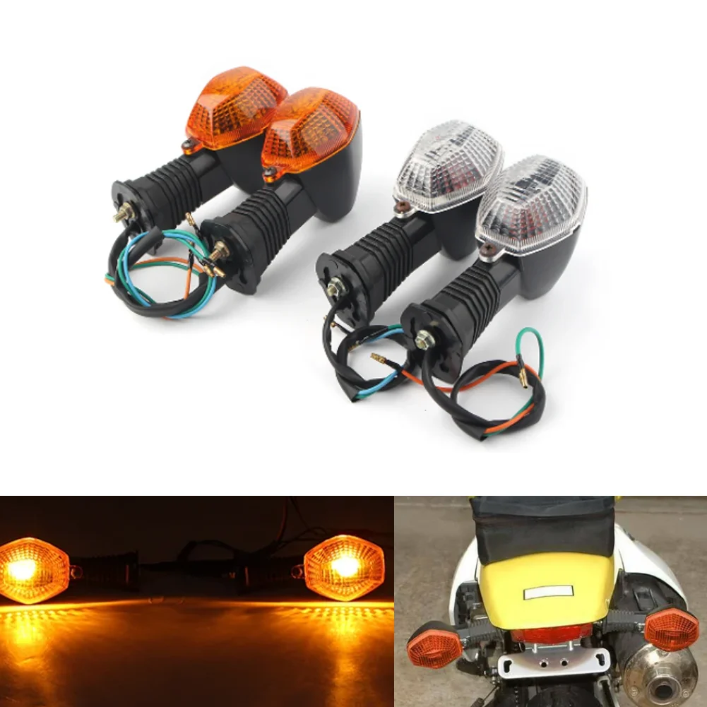 2Pcs Motorcycle Turn Signal Light Indicator For SUZUKI DRZ400S DRZ400SM / SV 650N 650S 1000N 1000S / SFV 650 Gladius