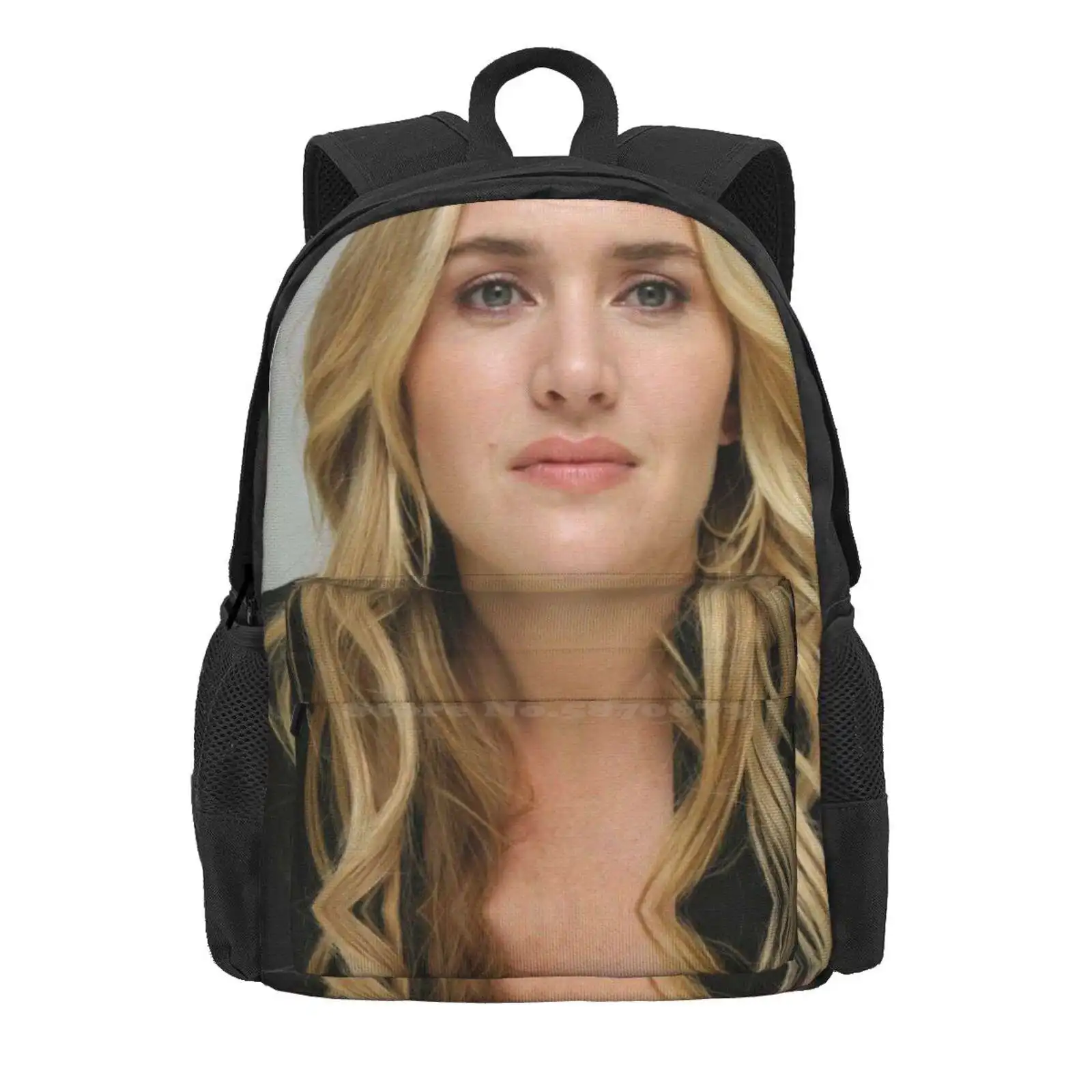 Kate Winslet Fashion Travel Laptop School Backpack Bag Kate Winslet Actrees Artist Actor