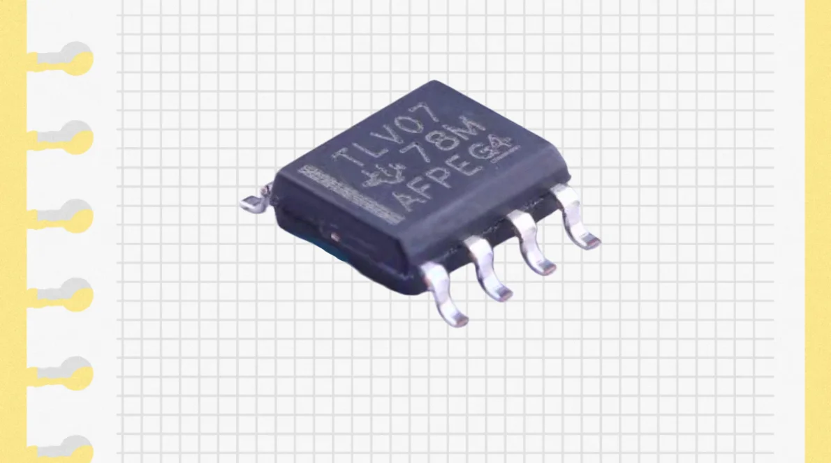 Precision operational amplifier TLV07IDR SOIC-8 TI/Texas electronic component matching original genuine product