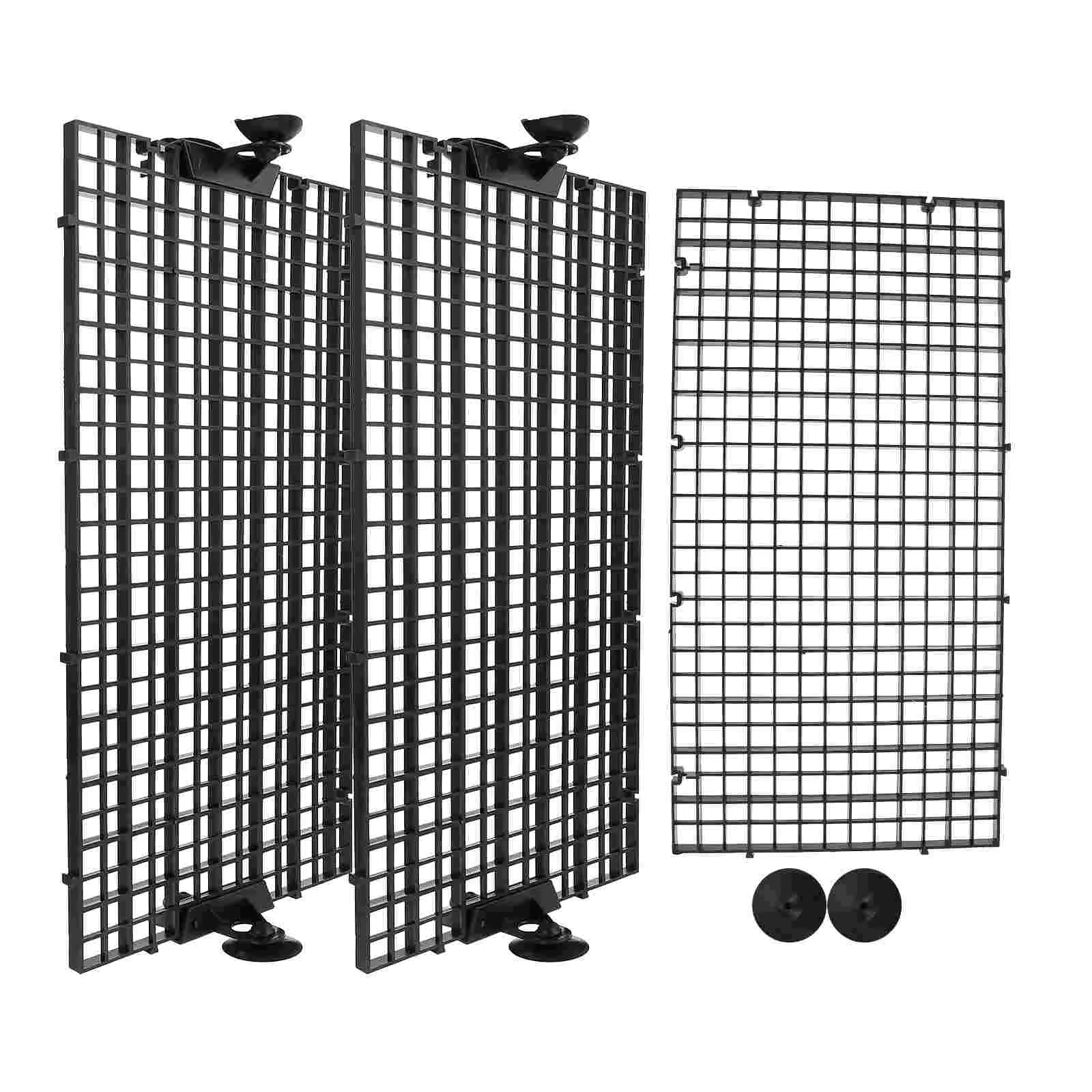 

Fish Tank Isolation Board Breeding Case Divider Tanks Splitter Supplies Suction Cup Aquarium Separator Pvc Dividing Net