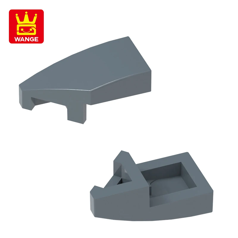 Wange 400 sztuk/partia 29120 Klin 2x1 z rowkiem na śrubkę Lewy Blok Moc Kolorowe Akcesoria Kompatybilne z Klockami DIY Zabawka dla Dzieci Prezent