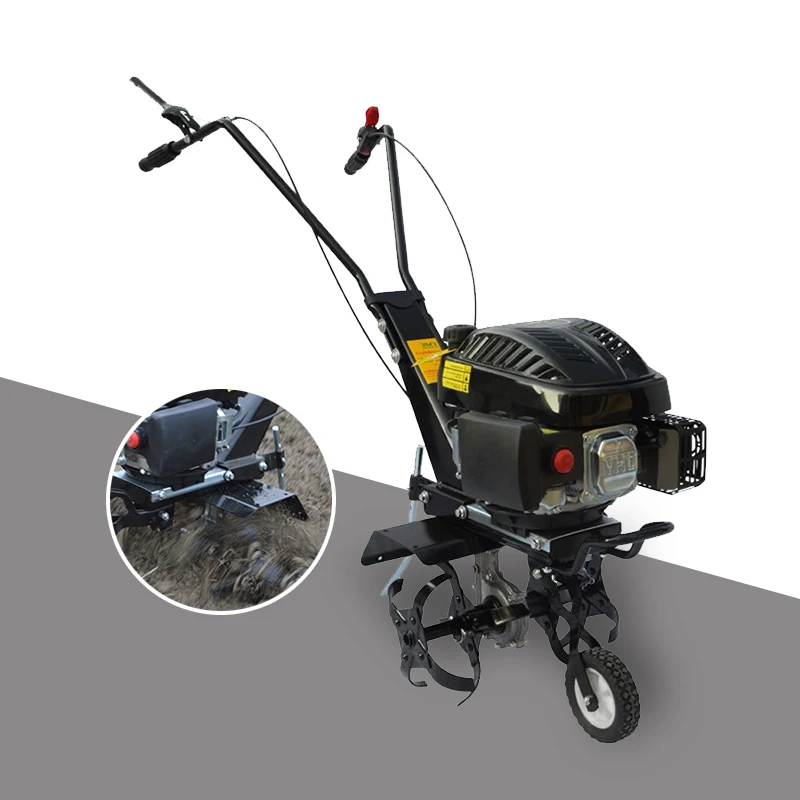 

Small gasoline ripper rotary tiller orchard vegetable garden cultivation machine weeding soil four-stroke cultivation tool