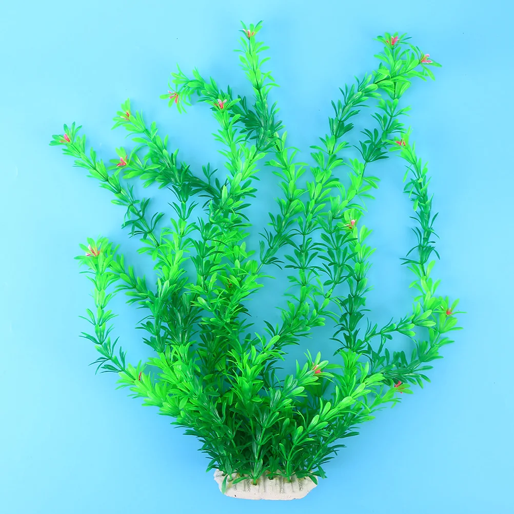 

70Cm Lifelike Plastic Aquarium Plants Realistic Fish Tank Decorations Durable Artificial Water Plants For Fresh Saltwater Vivid