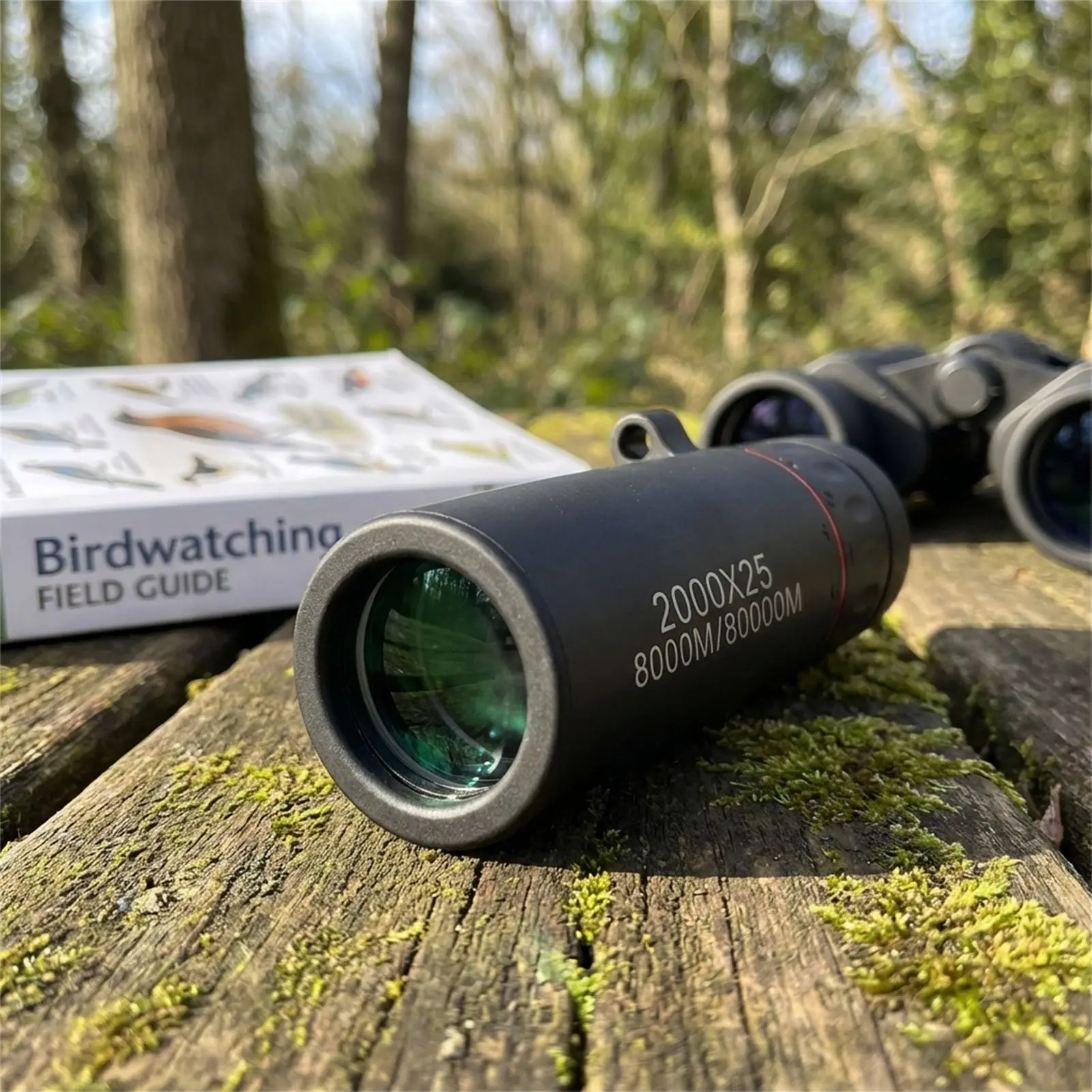 Mini-Monokular-Teleskop mit Hochleistungs-Zoom für Vogelbeobachtung, Wandern, Reisen, HD-Beobachtung, Naturerkundung und Outdoor-Abenteuer – Detail 7