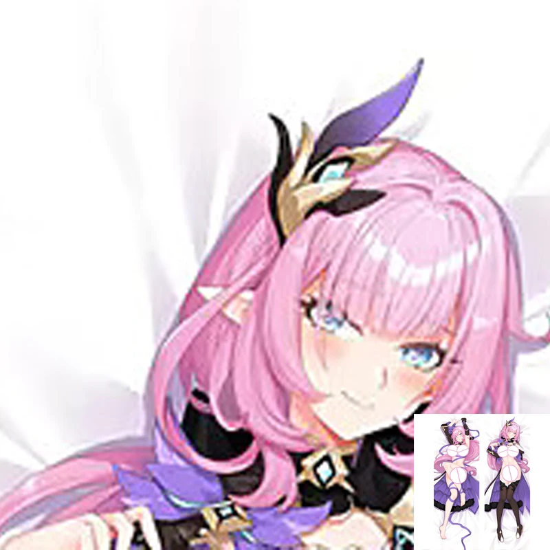 

Anime Pillow Cover Dakimakura Elysia 2 Side Printed Hugging Body Pillowcase Cushion Cover Bedding Decor