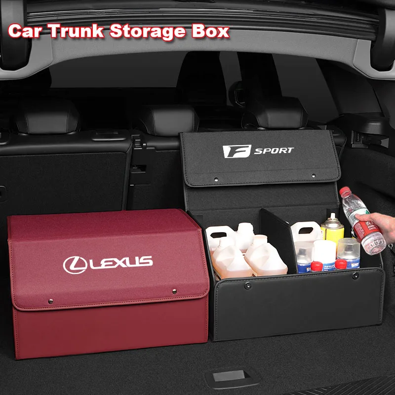 

Car Trunk Storage Box Large Capacity Foldable For Lexus Fsport GS GX IS LS LX CT LC RC LBX NX RX 350h 450h ES 300e GX460 Ct200h