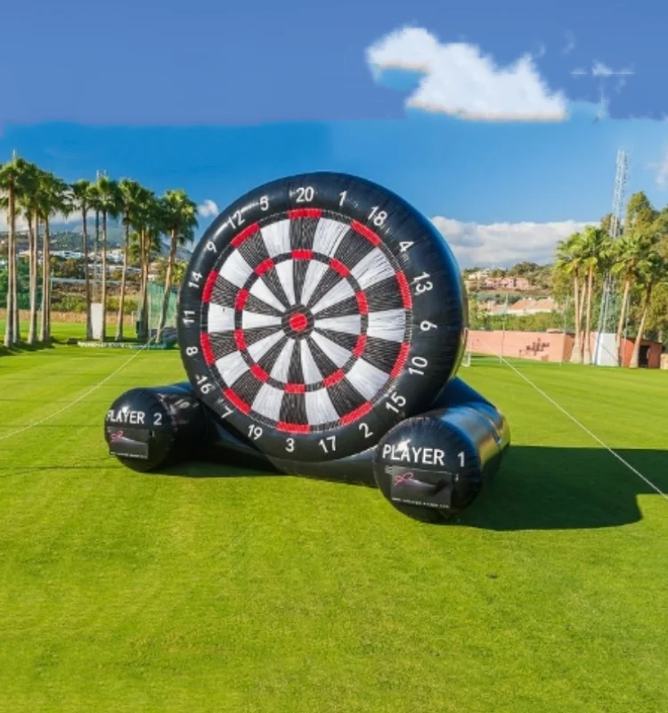 Inflatable Football Shooting Dart Fashionable Dart Board Soccer Shooting Board Inflatable Dart Game