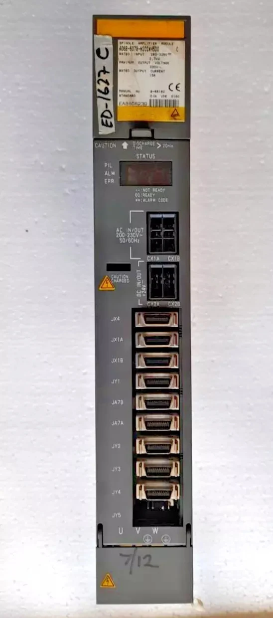 

Используется для FANUC A06B-6078-H202 # Сервоусилитель переменного тока с сервоприводом H500 A06B-6078-H202 # H500