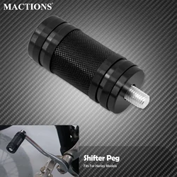Motorcycle Shifter Footest Shift Gear Lever Toe Foot Pegs For Harley Touring Road King FLTRX FLHX Sportster XL Dyna FXDL Softail