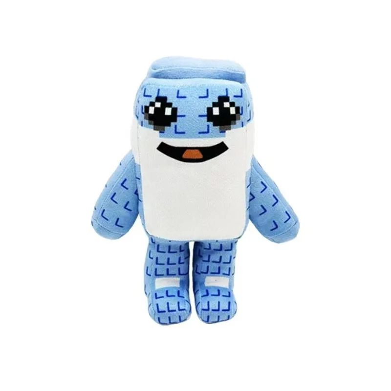 سرقة أ Brainrot الأزرق رقم. 67 ألعاب قطيفة لعبة الدمى الزرقاء المحيطة على شكل سمكة قرش ألعاب قطيفة ألعاب محشوة ناعمة لهدايا أعياد ميلاد الأطفال