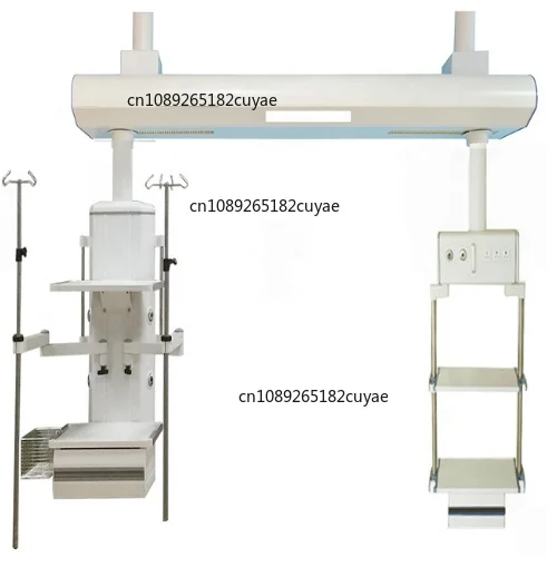 Factory Price Hot Selling Single Arm Ceiling Mounted Wet and Dry Part Medical Surgical Pendant Arms ICU Ceiling Mounted Bridge