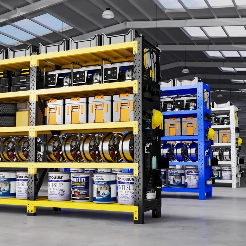 Customized. Shelf Storage Rack Storage Warehouse Supermarket Storage Room Shelf Multi-Layer Storage Storage Metal Home Balcony S