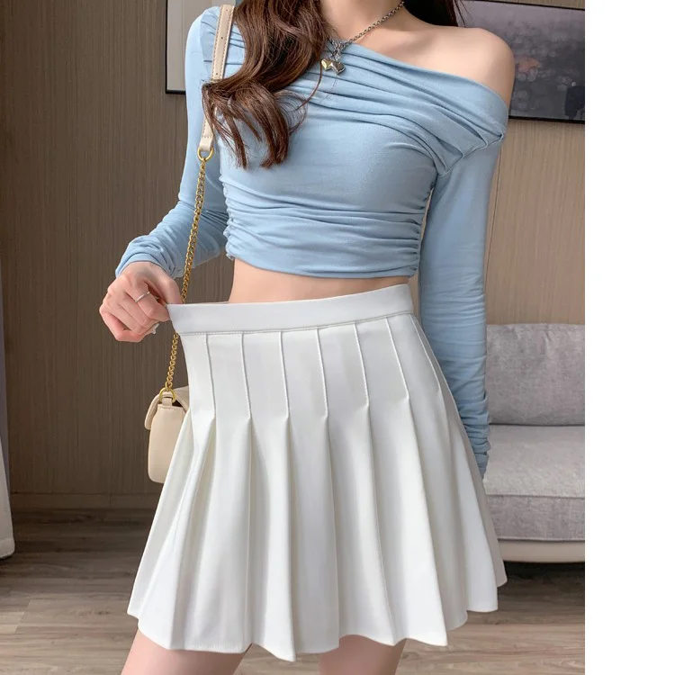 

Skirts Womens Knit Ribbed Midi Book Café Autumn Minimalist Literature Student Cozy Warm Everyday Indoor Reading Outfit Classic