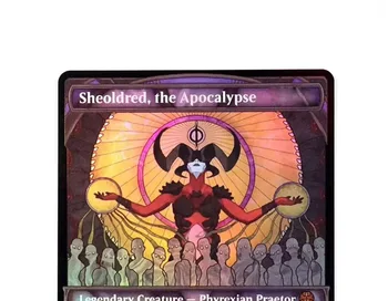 Sheoldred de Apocalyps Holo/Folie TCG Magische Proxy Holo/Folie Kaarten van topkwaliteit Verzamelen Proxies kaartspellen