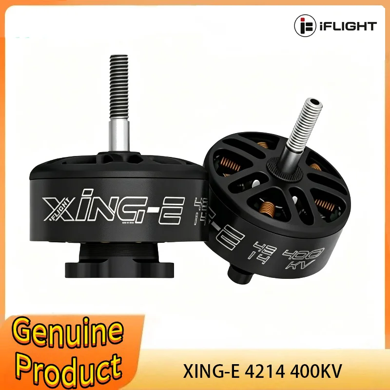 

IFlight XING-E 4214 400KV FPV Brushless Motor Compatible HQ 11-12-13-15inch GF1410 Propeller for X413 Frame Kit Long Range Drone
