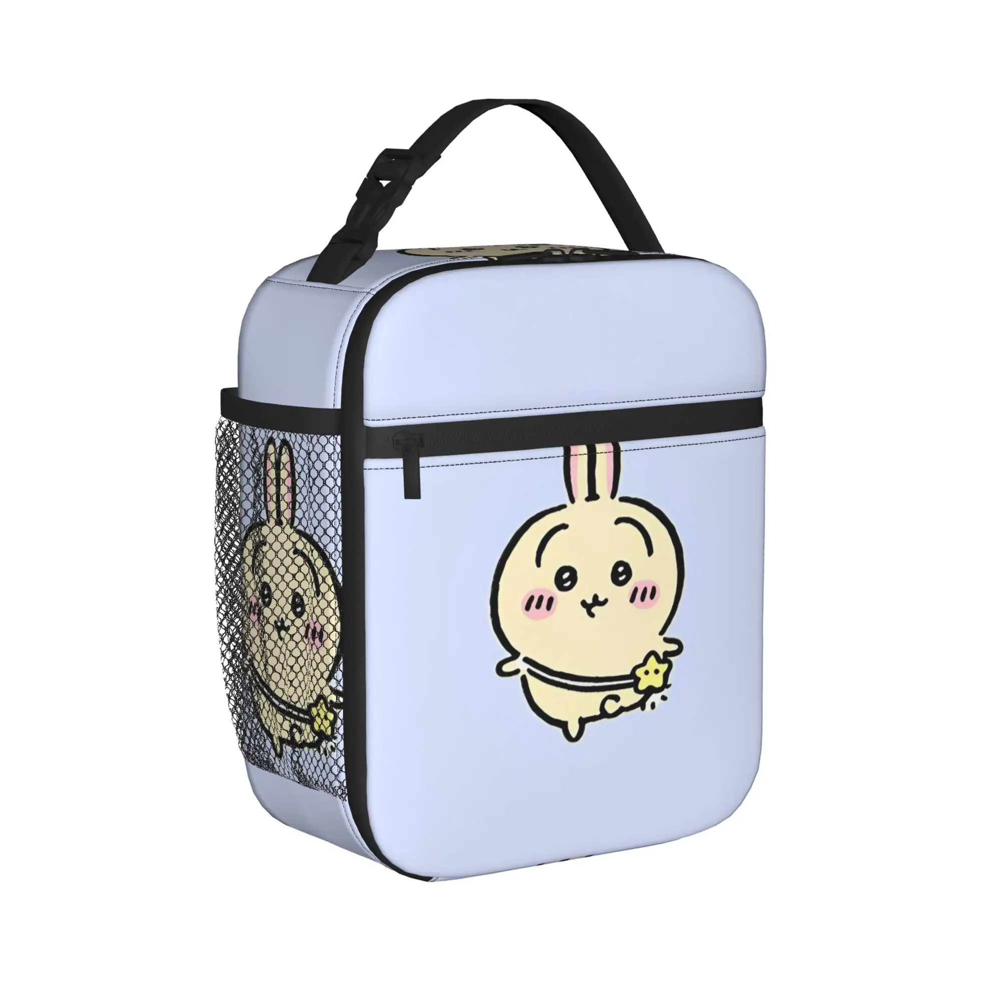 Kawaii Chiikawas Insulated Lunch Bag Cooler Bag Reusable,Meal Container Cute Cartoon Portable Tote Lunch Box Food Handbags view 2