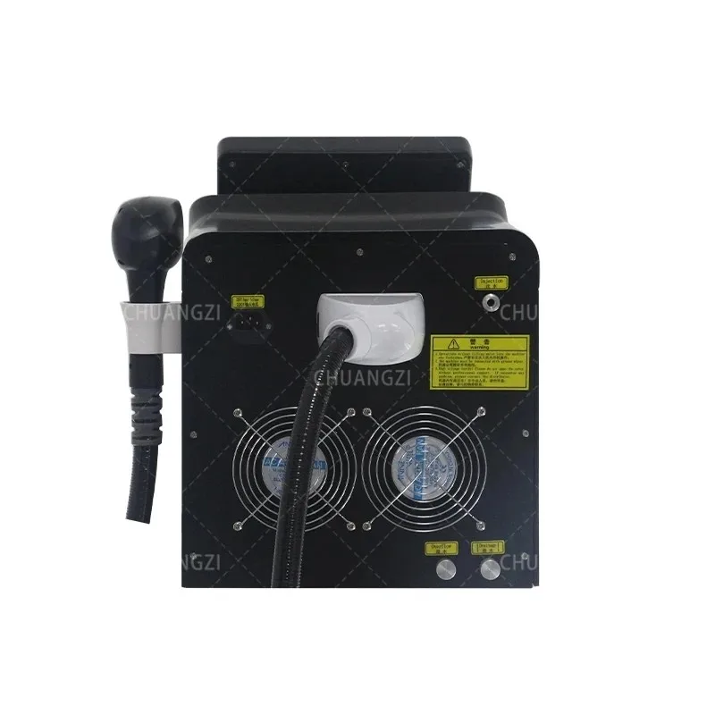 آلة إزالة الشعر بالصمام الثنائي الاحترافية مع CE، طاقة عالية، ألكسندريت، 808 نانومتر، 755 نانومتر، 1064 نانومتر، 3 أطوال موجية، 2000 وات