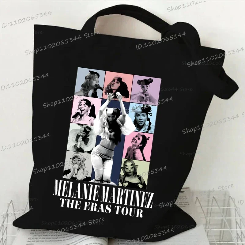 Melanie Martinez Singer Printing Women's Handbags The Trilogy Tour Graphic Shoulder Bag The K-12 Era Women Men Funny Tote Bags